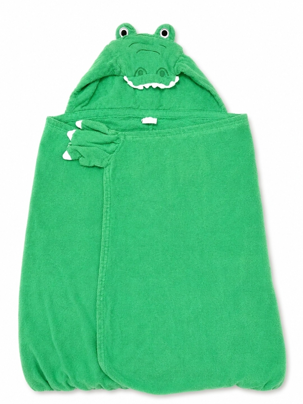 Mudpie Green Crocodile Hooded Baby /Kids  Robe